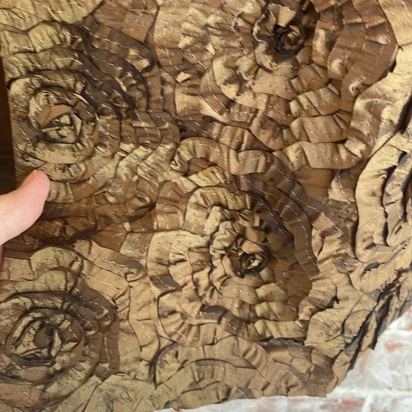 Grace Chuang New York Metallic Open Textured Cardigan Jacket Size 6 - Picture 7 of 12